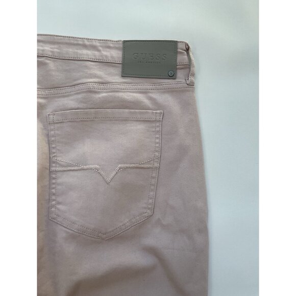 Guess men’s medium rise skinny jeans scotch fit strech light pink size 40X32 - Picture 10 of 10